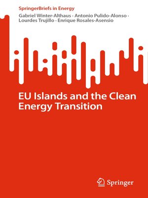 cover image of EU Islands and the Clean Energy Transition